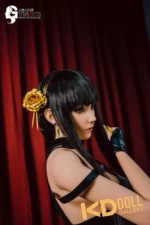 160cm/5ft3 F-cup Hyper Realistic Silicone Sex Doll – Nina Bruno - 画像 (6)