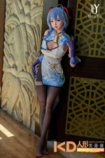 HouYu 158cm EVA セクシー フルシリコン製 ラブドール良乳