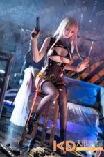 Doll Senior #12 冷月 163cm セクシー シリコンヘッド＋TPEボディ ラブドール巨乳 - 画像 (7)