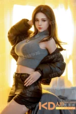 Doll Senior #13 惠茜 163cm 制服 シリコンヘッド＋TPEボディ ラブドール巨乳 - 画像 (2)