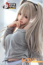 Doll Senior #04 萌音 148cm 可愛い シリコンヘッド＋TPEボディ ラブドール良乳 - 画像 (2)