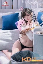 Doll Senior #22 弥耶 148cm 可愛い シリコンヘッド＋TPEボディ ラブドール良乳 - 画像 (3)