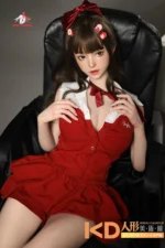 Doll Senior #26 萌音 163cm セクシー シリコンヘッド＋TPEボディ ラブドール良乳 - 画像 (5)