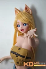 ElsaBabe #AHR007 加古元子 148cm 可愛い フルシリコン製 ラブドール - 画像 (2)