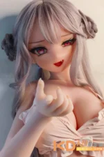 ElsaBabe #RAD024 渡辺 由乃 70cm 可愛い フルシリコン製 半身ラブドール - 画像 (2)