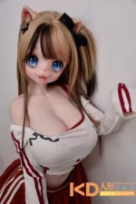 ElsaBabe #RAD037 猫羽 彩 148cm 可愛い フルシリコン製 ラブドール：圖片 2
