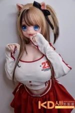 ElsaBabe #RAD037 猫羽 彩 148cm 可愛い フルシリコン製 ラブドール：圖片 4