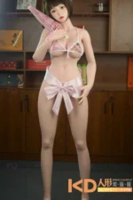 FUDOLL 小茹 165cm 熟女 フルシリコン製 ラブドール良乳【超柔らかい超軽量ボディ】 - 画像 (2)