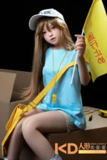 FUDOLL #J008 Sheridan 140cm 可愛い シリコンヘッド＋TPEボディ ラブドール貧乳 - 画像 (4)