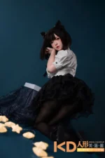 FUDOLL #J008 Sheridan 148cm 可愛い シリコンヘッド＋TPEボディ ラブドール良乳 - 画像 (4)