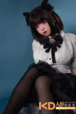 FUDOLL #J008 Sheridan 148cm 可愛い シリコンヘッド＋TPEボディ ラブドール良乳 - 画像 (5)