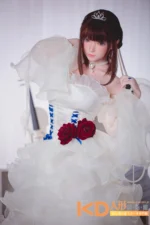 FUDOLL #J012 Mary 148cm 可愛い シリコンヘッド＋TPEボディ ラブドール良乳 - 画像 (4)