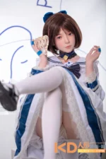 FUDOLL #J013 Gu Xiaoyu 148cm 可愛い シリコンヘッド＋TPEボディ ラブドール良乳 - 画像 (6)