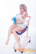 FUDOLL #J018 Ferguson 148cm 可愛い フルシリコン製 ラブドール良乳【超柔らかい超軽量ボディ】 - 画像 (5)