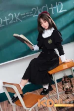 FUDOLL #J019 Nicola 150cm 可愛い シリコンヘッド＋TPEボディ ラブドール貧乳 - 画像 (3)