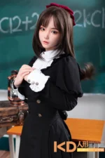 FUDOLL #J019 Nicola 150cm 可愛い シリコンヘッド＋TPEボディ ラブドール貧乳 - 画像 (2)