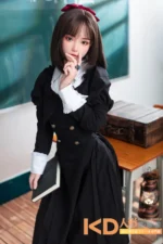 FUDOLL #J019 Nicola 150cm 可愛い シリコンヘッド＋TPEボディ ラブドール貧乳 - 画像 (7)