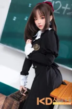 FUDOLL #J019 Nicola 150cm 可愛い シリコンヘッド＋TPEボディ ラブドール貧乳 - 画像 (4)