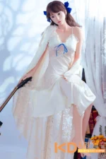 FUDOLL #J021 Keppel 158cm 可愛い シリコンヘッド＋TPEボディ ラブドール良乳