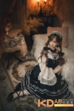 FUDOLL #J026 紫云 150cm 可愛い シリコンヘッド＋TPEボディ ラブドール貧乳 - 画像 (4)