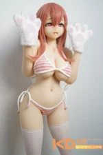 IROKEBIJIN Yui-B 90cm 可愛い フルシリコン製 ラブドール良乳 - 画像 (3)