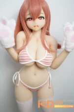 IROKEBIJIN Yui-B 90cm 可愛い フルシリコン製 ラブドール良乳 - 画像 (4)