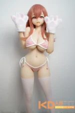 IROKEBIJIN Yui-B 90cm 可愛い フルシリコン製 ラブドール良乳 - 画像 (7)