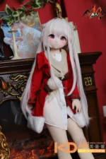 MOZUDoll 凯拉 115cm アニメ ビニールヘッド＋TPEボディ ラブドール貧乳 - 画像 (4)