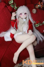 MOZUDoll 凯拉 115cm アニメ ビニールヘッド＋TPEボディ ラブドール貧乳 - 画像 (3)