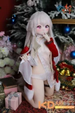 MOZUDoll 凯拉 115cm アニメ ビニールヘッド＋TPEボディ ラブドール貧乳 - 画像 (2)