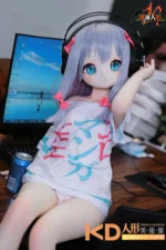 MOZUDoll 和泉纱雾 115cm ロリ ビニールヘッド＋TPEボディ ラブドール貧乳