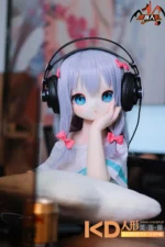 MOZUDoll 和泉纱雾 115cm ロリ ビニールヘッド＋TPEボディ ラブドール貧乳 - 画像 (3)