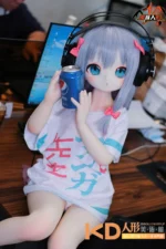 MOZUDoll 和泉纱雾 115cm ロリ ビニールヘッド＋TPEボディ ラブドール貧乳 - 画像 (4)