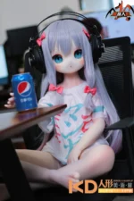 MOZUDoll 和泉纱雾 115cm ロリ ビニールヘッド＋TPEボディ ラブドール貧乳 - 画像 (6)