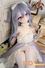 MOZUDoll 依依 115cm 可愛い ビニールヘッド＋TPEボディ ラブドール貧乳 - 画像 (4)