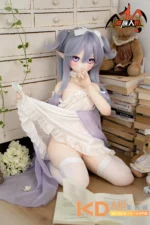 MOZUDoll 依依 115cm 可愛い ビニールヘッド＋TPEボディ ラブドール貧乳 - 画像 (5)