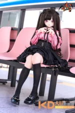 MOZUDoll 佑莉 115cm 可愛い ビニールヘッド＋TPEボディ ラブドール貧乳 - 画像 (3)