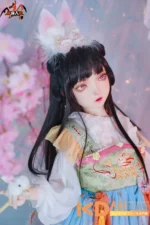 MOZUDoll 瑶儿 120cm 可愛い シリコンヘッド＋TPEボディ ラブドール良乳 - 画像 (7)