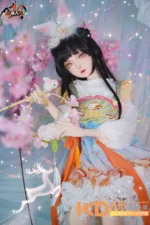 MOZUDoll 瑶儿 120cm 可愛い シリコンヘッド＋TPEボディ ラブドール良乳 - 画像 (3)