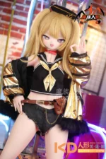 MOZUDoll 貝蒂 130cm ロリ ビニールヘッド&軟質ヘッド＋TPEボディ ラブドール貧乳 - 画像 (5)