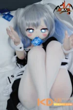 MOZUDoll 未来 130cm ロリ ビニールヘッド&軟質ヘッド＋TPEボディ ラブドール貧乳【即納】 - 画像 (4)