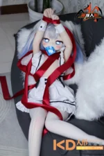 MOZUDoll 未来 130cm ロリ ビニールヘッド&軟質ヘッド＋TPEボディ ラブドール貧乳【即納】 - 画像 (6)