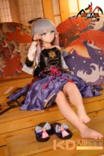 MOZUDoll 灵華 130cm ロリ ビニールヘッド&軟質ヘッド＋TPEボディ ラブドール貧乳