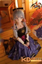 MOZUDoll 灵華 130cm ロリ ビニールヘッド&軟質ヘッド＋TPEボディ ラブドール貧乳 - 画像 (4)
