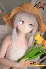 MOZUDoll 灵華 130cm ロリ ビニールヘッド&軟質ヘッド＋TPEボディ ラブドール貧乳 - 画像 (5)