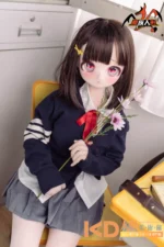 MOZUDoll 露比 130cm ロリ ビニールヘッド&軟質ヘッド＋TPEボディ ラブドール貧乳 - 画像 (3)