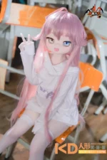 MOZUDoll 星叶 130cm ロリ ビニールヘッド&軟質ヘッド＋TPEボディ ラブドール貧乳 - 画像 (2)