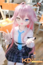 MOZUDoll 星叶 130cm ロリ ビニールヘッド&軟質ヘッド＋TPEボディ ラブドール貧乳 - 画像 (5)