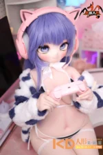 MOZUDoll 小薰 130cm ロリ ビニールヘッド&軟質ヘッド＋TPEボディ ラブドール貧乳 - 画像 (4)