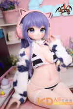 MOZUDoll 小薰 130cm ロリ ビニールヘッド&軟質ヘッド＋TPEボディ ラブドール貧乳 - 画像 (3)